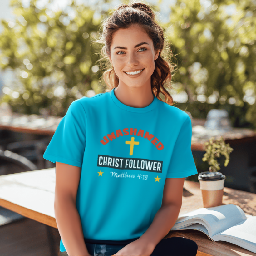 Unashamed Christ Follower T-Shirt | Matthew 4:19